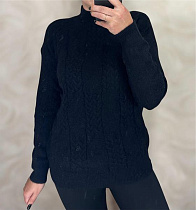 Свитер Levisha 26382 black - делук