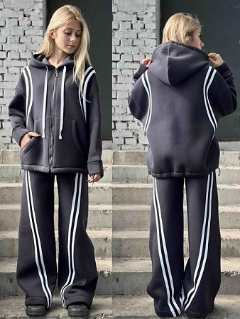 Костюм Спорт Karolina KR334 grey - делук
