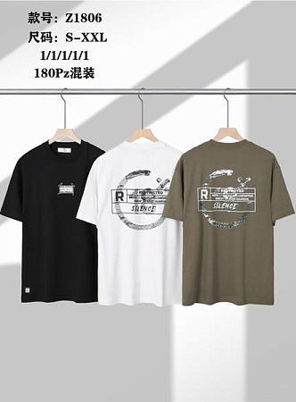 Футболка Liopt Z1806 black - делук