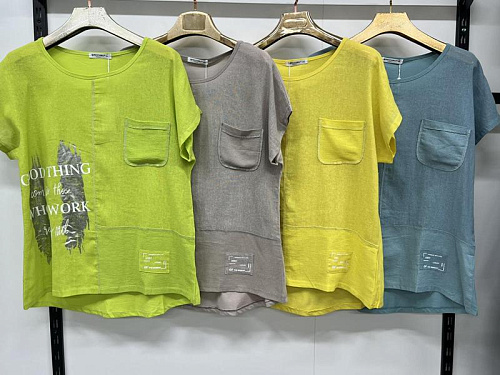 Футболка Estima 9581 yellow - делук