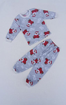 Пижама Meloria ML2930 grey - делук