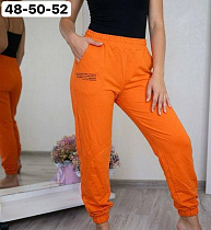 Штаны Спорт Bat 1537-2 orange - делук