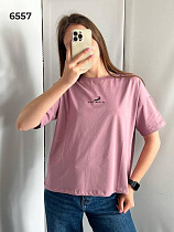 Футболка Fsn 6557 pink - делук
