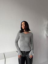 Свитер Arina 1708 grey - делук