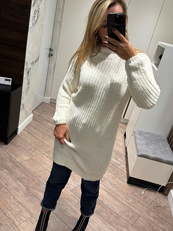 Туника Lora LR942 white - делук