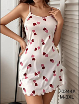 Ночнушка Brilliant 70244 white - делук