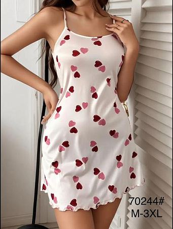 Ночнушка Brilliant 70244 white - делук