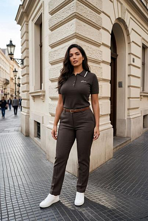 Футболка Kosta 429 brown - делук