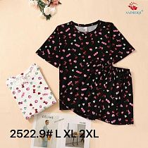 Пижама Saimeiqi 2522-9 black - делук