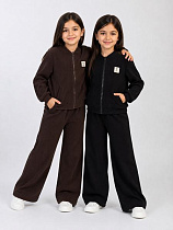 Костюм Спорт Moda School 8619 black - делук