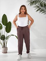 Штаны Oska 6093 brown - делук
