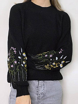Свитер Kosta 5616 black - делук