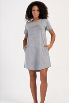 Ночнушка Trikotag T59 l.grey - делук