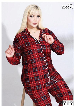 Пижама Estima 2566-8 red - делук