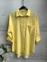 Рубашка New Season 8617 yellow - делук