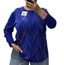 Свитер Elena&Vika 25220 blue - делук