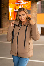 Куртка Deliv 207 brown - делук