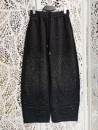 Штаны Спорт Lora LR1189 black - делук