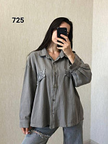 Рубашка Fsn 725 grey - делук