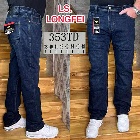 Джинсы Ls Longfey 353TD blue - делук