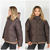 Куртка Saint Wish 7089 brown - делук