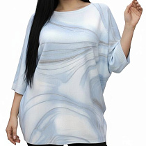 Свитер Elena&Vika 26125 l.blue - делук