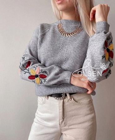 Свитер Kosta 717 l.grey - делук