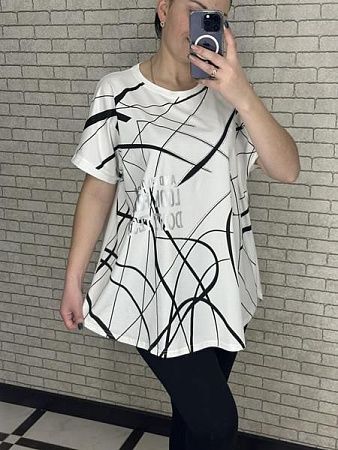 Футболка Levisha 25003 white - делук