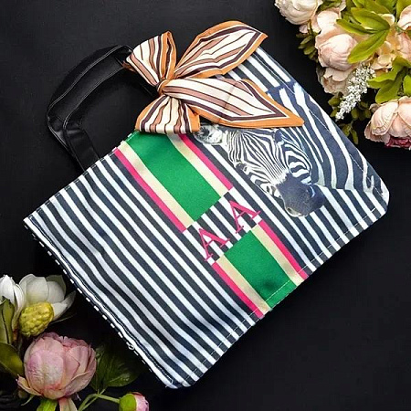 Сумка Luna-Bag 23-3 black-green - делук