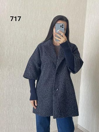 Пальто Fsn 717 blue - делук