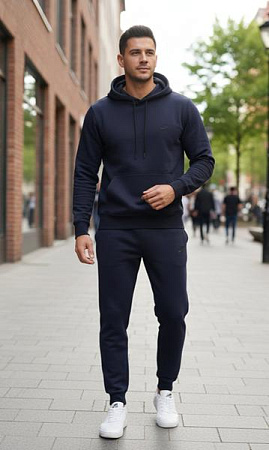 Костюм Спорт Delviago DL642 navy - делук