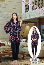 Пижама Anion 500-6 navy-pink - делук