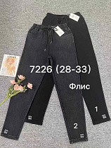 Джинсы Immei 7226-1 black - делук