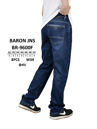 Джинсы God Baron BR-9600F blue - делук
