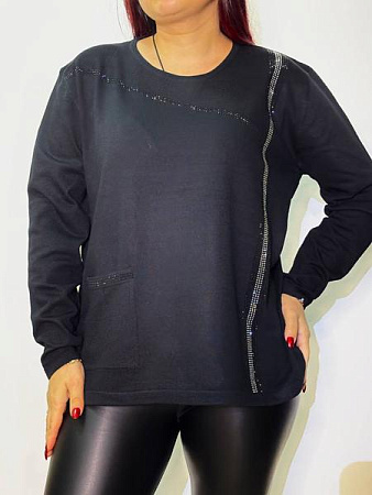 Свитер Kosta 2785 black - делук