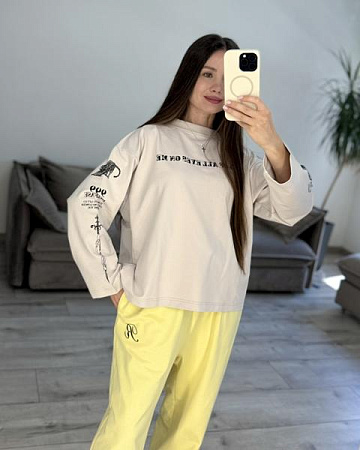 Свитер S.Style 94 beige - делук