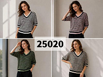 Американка Gertie 25020 white-black - делук