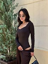 Боди Arina 5163 brown - делук