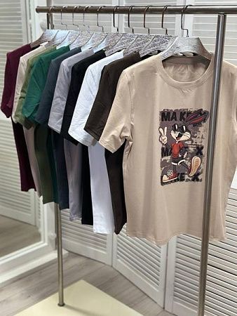 Футболка Lelis 1013-1 khaki - делук