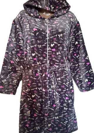 Халат Homewear H137 black - делук