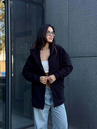 Кофта Спорт Modnulya 4243 black - делук