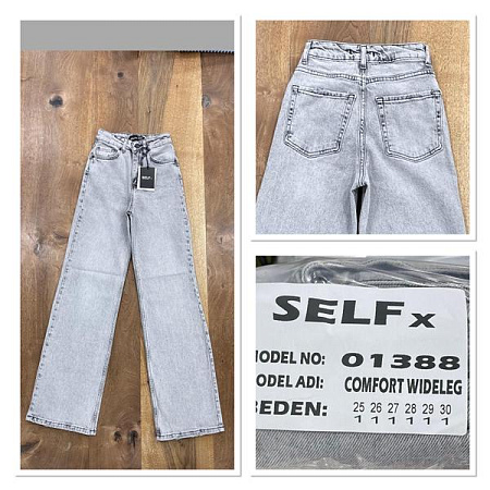 Джинсы Jeans Club 1388 l.grey - делук