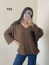 Свитер Fsn 724 brown - делук
