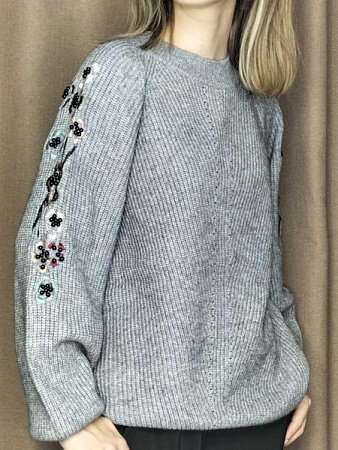 Свитер Kosta 5806 grey - делук