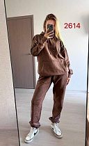 Костюм Спорт Fsn 2614 brown - делук