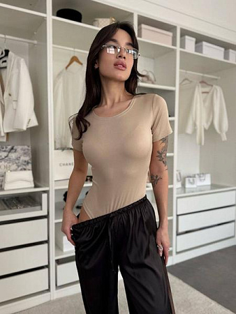 Боди Arina 1592 beige - делук