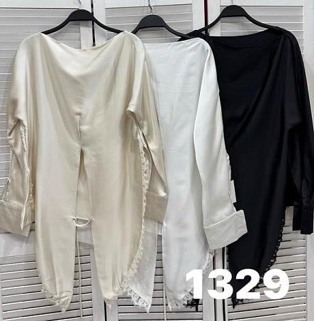 Блузка Divo 1329 beige - делук