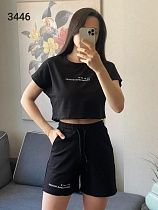 Шорты Fsn 3446 black - делук