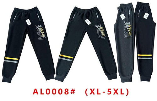 Штаны Спорт Giang G5-AL0008 black - делук