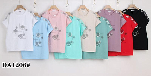 Футболка Xie DA1206 mix - делук